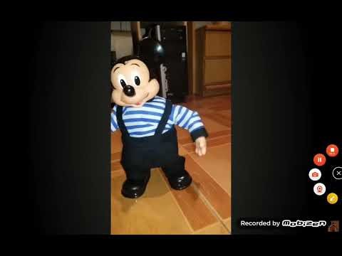 Vintage chinafake walking Mickey Macarena ( video benim değildir)