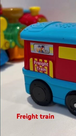 Toot toot driver freight train #vtech #vtechtoys #train #freighttrain #traintoys #kids #toys