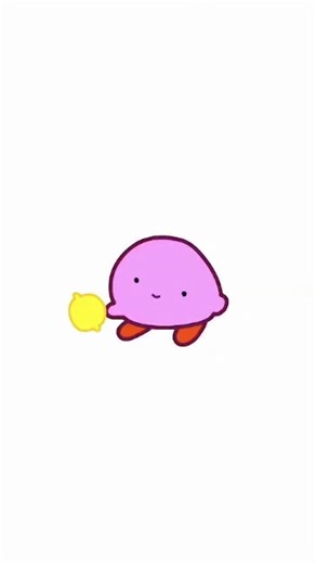 Daily Lemon Kirby on Instagram: "Day 179: KIRBY!! DON'T EAT LEMON!! 🍋 follow my stream! https://www.twitch.tv/quark_88_ Kirby is an irresistibly adorable Nintendo character beloved by fans around the world! With his round, pink body, stubby arms, and ever-cheerful face, Kirby radiates pure cuteness. He waddles around Dream Land with an innocent charm, inhaling enemies and copying their powers with a playful puff. Whether he's floating through the sky like a balloon or transforming into a sword-