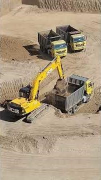 JCB Excavator Digging Deep in Real Site! 🚜 #jcb #excavator #machinesatwork