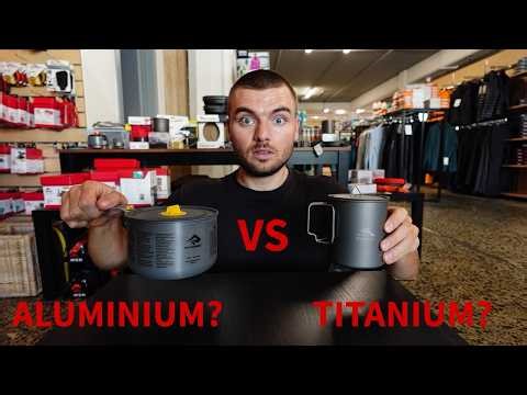 Hiking Pot Comparison | Toaks Titanium vs Soto Titanium vs Sea to Summit Frontier Aluminium