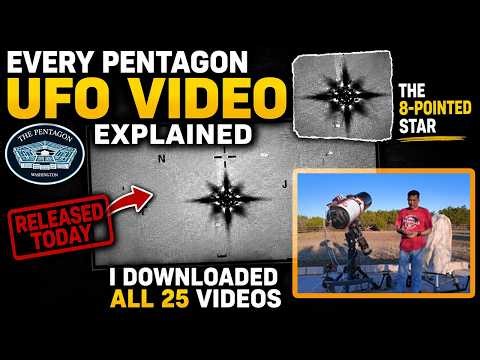 Every Pentagon UFO Video Explained - The 8 Pointed Star