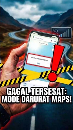 STOP Boros Data! 🤫 Rahasia Google Maps Mode Darurat (100% Gak Tersesat)