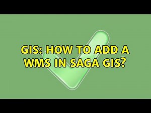 GIS: How to add a WMS in SAGA GIS?