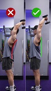 Single-Arm Overhead Triceps Extension — Common Mistakes 1) Elbows Flaring Out Letting your elbow flare turns the movement into more of a press, shifting tension to the shoulders and increasing stress on the elbow joint. Fix: Keep your elbow tucked and your upper arm as close to vertical as possible. 2) Upper Arm Drifting Forward/Back If your upper arm swings around, the triceps lose consistent tension and your shoulders and lats start taking over. Fix: Keep your upper arm locked in place and sta