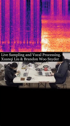 Brandon Lincoln Woo Snyder on Instagram: "This other moment from our @sidimpro festival performance features a little more of the live vocal processing on my end. Something I really love with vocal processing as a creative proposition, any shift in pitch invites require some shift in vocals formant and even a little bit with how it changes over time. It's a reminder that sound, even when processed on a computer, is always a network of tightly related mechanisms. The idea that we change single, i
