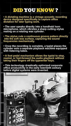 The Forgotten War Between Edison & Bell (Dictating Machine History) 😲