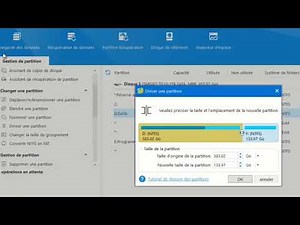 Partitionner un disque en deux clics (MiniTool partition wizard)