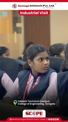 Fabtech College of Engineering visited Sumago Infotech