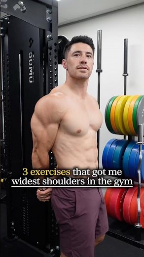 3 exercises for the widest shoulders in the gym