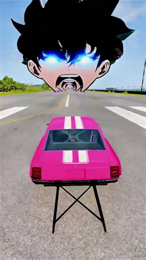 Big and Small Cars VS Jin-Whoo - BeamNG.Drive