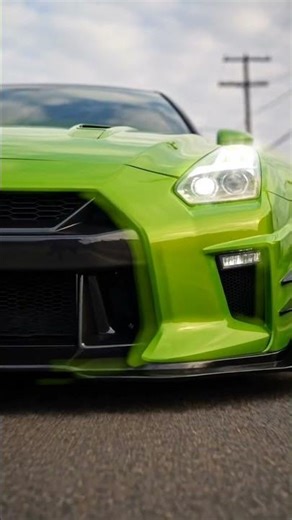 Cinematic Nissan GT-R LBWK Drive-Up Over Speed Breaker | Ultra Realistic 4K