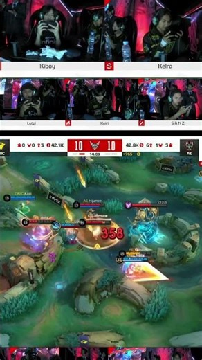 MIC CHECK ONIC 🔥 Menang 2-0 vs AE #onic #mlbb #alterego #mobilelegends