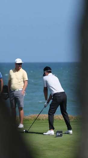 The beauty of golf is that it's never the same game twice. The weather, the course conditions, and even your own mood can all impact your performance. But that's what makes it so exciting. Book toys tee time now and enjoy a beautiful day at #AlMoujGolf ! https://amm.om/41ML8IY | Al Mouj Golf at Al Mouj Muscat