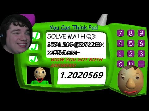 The Answer to Baldi's Impossible Question (Both Answers!)