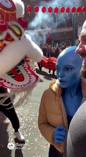 Chinese dragon #Sora #AlienGirlfriend #AIVideo #Funny #fyp