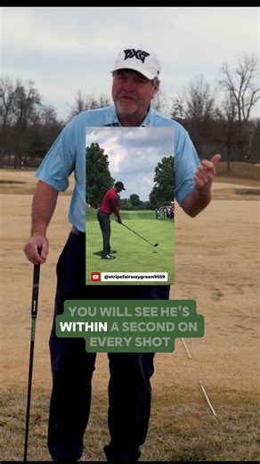 Tiger Woods does this every swing