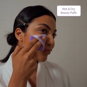 Get Ready with our NEW Wet & Dry Beauty Puffs – the multi-purpose duo...