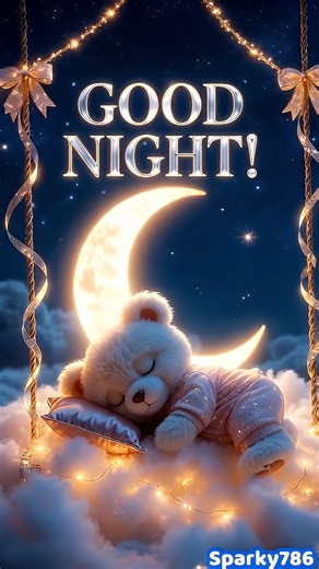 Sweet Dreams Teddy Animation 💕 | Good Night Wishes. Good Night Sweet Dreams Teddy 💖 | Cozy Animation. Good Night Sweet Dream 🧸🌙 Relax and unwind with this adorable teddy bear good night animation. Soft moonlight, cozy bedtime vibes, and sweet wishes create the perfect peaceful night atmosphere. Share this cute teddy animation with your loved ones and spread comfort, warmth, and sweet dreams before sleep. #GoodNight #SweetDreams #GoodNightTeddy #TeddyAnimation #CuteTeddy #BedtimeVibes #SleepW