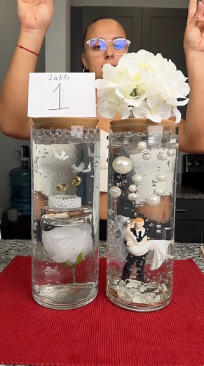 1.9M views · 3.5K reactions | "This easy Wedding table decoration is a winner I made a very fun and easy wedding table decor. It's incredible what you can make with just around 20 Dollars! #hack #craft #diy #fblifestyle  This video was produced by Network Media and Cirqnamics | Hack And Heat | Facebook