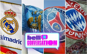 3.4K views · 15 reactions | 樂 Has the time come for LaLiga, Ligue 1 Uber Eats, Premier League, Lega Serie A and Bundesliga to adopt an American-style salary cap? #beINTheConversation FULL DISCUSSION: https://www.beinsports.com/us/soccer/video/bein-the-conversation-should-european-soccer-/1504378?fbclid=IwAR2sS4BH3kslW-iiAlob50XvUxk8aM8cGss0CVIGekKM518nc5q_UWqtN4g | beIN SPORTS USA | Facebook