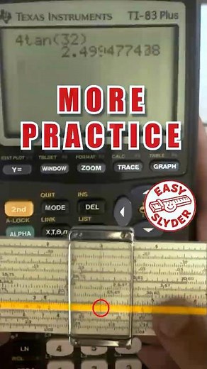 More Trigonometry Practice on the Slide Rule