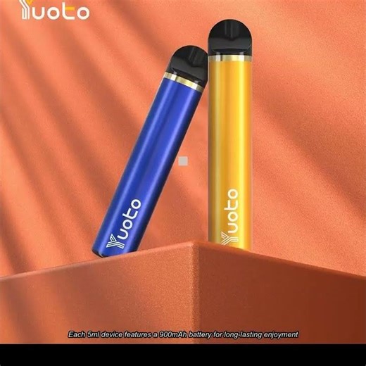 Yuoto 5 1500puffs disposable vapes 5ml 5% nicotine e liquid 900mah