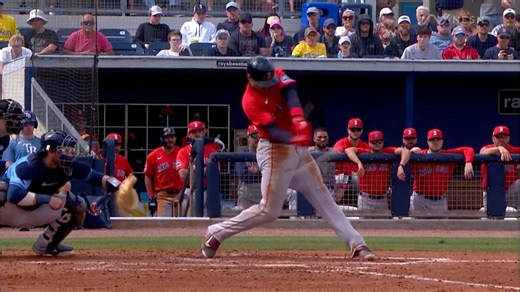 Trayce Thompson da su 1er HR primaveral