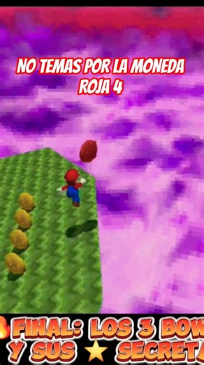 ¿Cómo Subir FÁCIL por la Moneda Roja 4 en Bowser in the Sky Super Mario 64 DS? Guía DEFINITIVA