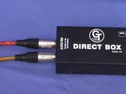 Groove Tubes Passive Direct Box DI PDI how to use Review