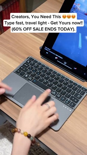 Tired of being tied down by bulky keyboards or limited workspace? Meet FoldX™, the ultra-thin, fully foldable keyboard designed for ultimate portability and seamless productivity wherever life takes you. Whether you’re in a coffee shop, traveling, or working from home, FoldX™ transforms any space into your personal office. | Juairiahkarim | Facebook