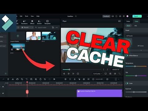How to Clear Cache in Filmora 2025?