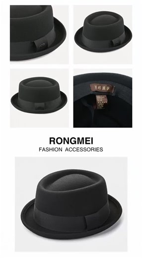 Men'S Fashionable Fedora Hat, 100% Polyester and Spandex, Adjustable Bowler Porkpie Jazz Cap, Non-Stretch Woven Fabric, Hand Washable - Stylish Accessory for Gentlemen #whitetie #frockcoat #frock #tophat#chapeuclaque#eveningwear #frack #tailcoat#truevintage #truevintageootd #greatevening #eveningout #vintage#bohemesauvage #1930sstyle#1940sstvle #1940s #1930s #1920s #1920sstyle #menswear #vintagemenswear #vintagemen #menwithclass #dapper#gentlemanstyle #vintageootd#gentelmanfashion