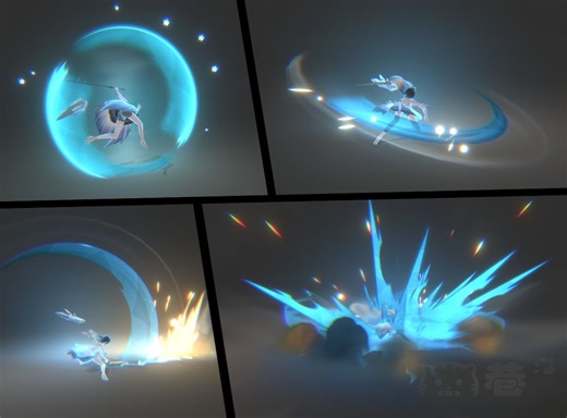 VFX_Unity_一个卡通刀光