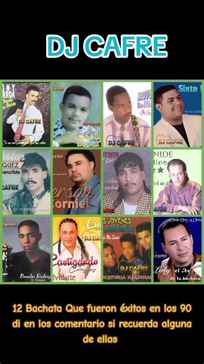 Éxitos de Bachata: 12 Canciones Inolvidables de los 90