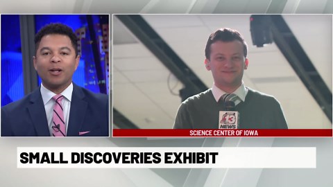 Science Center of Iowa reopens a reimagined 'Small Discoveries' exhibit