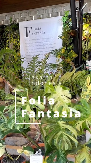 Creative Plant Market in Jakarta City Zoo!