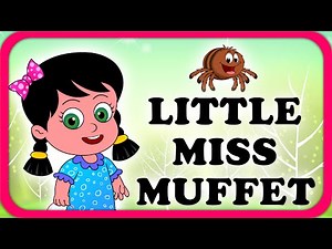 Little Miss Muffet Lyrical Video | English Nursery Rhymes Full Lyrics For Kids & Children