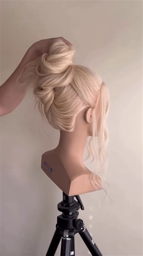 Jocelyn Emerson ⭐️ Updos By Jocelyn on Instagram: "Save this simple twisted updo technique to try! 🫶🏼 Make sure you detail and stretch out your sections as you are securing them for extra fullness 🙂 Join my IG subscription course for immediate access to my full length tutorials, videos from my real life bridal trials and more! I have 50+ videos available on there! #updotutorial #updohairstyles #hairstylevideo #hairvideo"