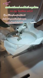Embroidered Cocktail Napkins: A Classy DIY #machineembroidery #smallbusiness #buildabrand