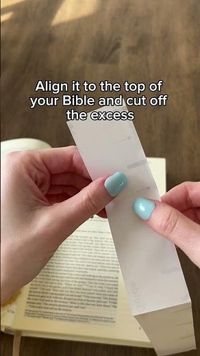How to Attach Bible Tabs #bibletabs #biblestudy #biblejournaling #bibletok #mrpen #biblestudytools