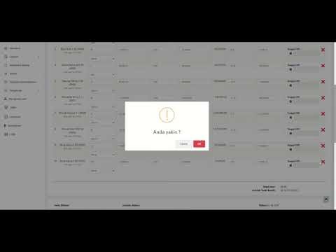 Proses Pemesanan Barang ke Supplier/Pemasok di Aplikasi AppsCore