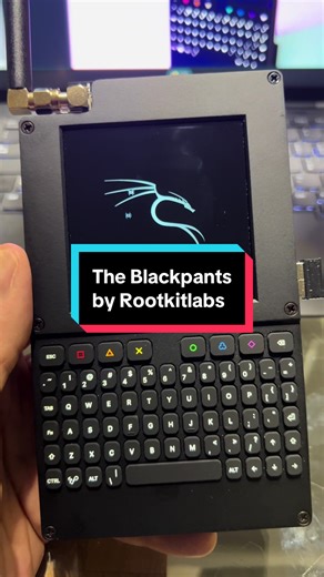 The Blackpants is what takes the Blackhat to the next level. Originally designed as an addon for the #flipperzero FlipperZero, The Blackpants gives the Blackhat a full Linux environment, ready to use and focused on #hacking hacking, testing, and #cybersecurity. It runs Armbian with #kalilinux sources, turning the Blackhat into a true standalone handheld #Linux system. This is not a toy. With a large display and a genuinely great keyboard, not the usual Blackberry-style layout, it’s built for rea