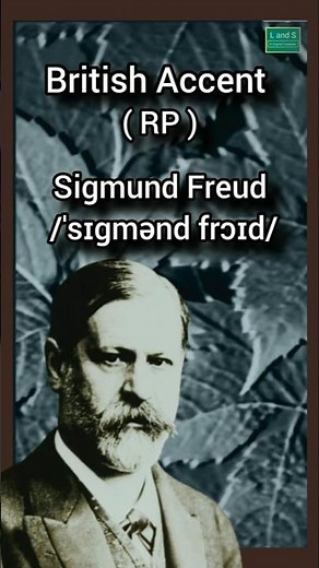 Pronunciation of Sigmund Freud in British Accent with transcription