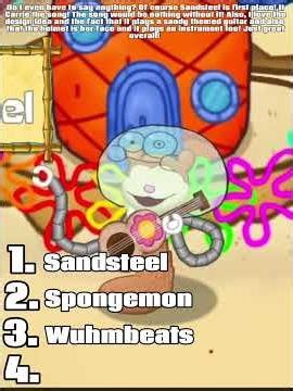 Ranking Slenderslime's Bikini Bottom Island Monsters. #shorts #msm #spongebob