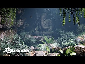 Blender realistic environment using camera projection | Tutorial | Ganesh temple