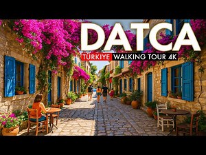 DATÇA 🇹🇷 Turkey’s Most Beautiful Village? | 4K Walk