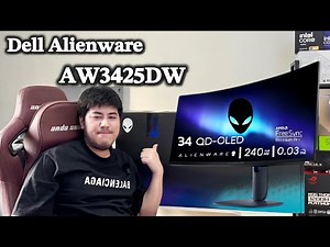 Dell Alienware AW3425DW QD OLED 240Hz 0.03MS GTG ( 3440x1440 Ultrawide 21:9 )