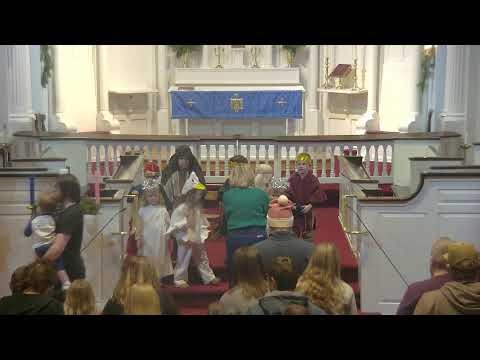 Pre School Christmas Program 2025 St John's Episcopal Church Wytheville, VA