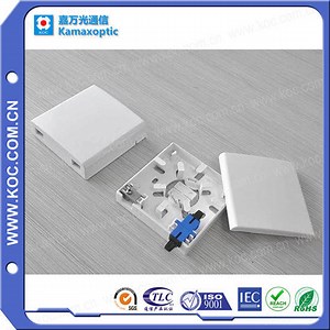 [Hot Item] Fiber Optics FTTH Small Size Wall-Mounted Socket Terminal Box